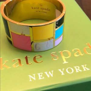 Kate Spade color block bracelet.